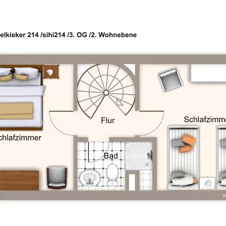 Hus Inselkieker Hus Inselkieker 214 Lejlighed Schillig